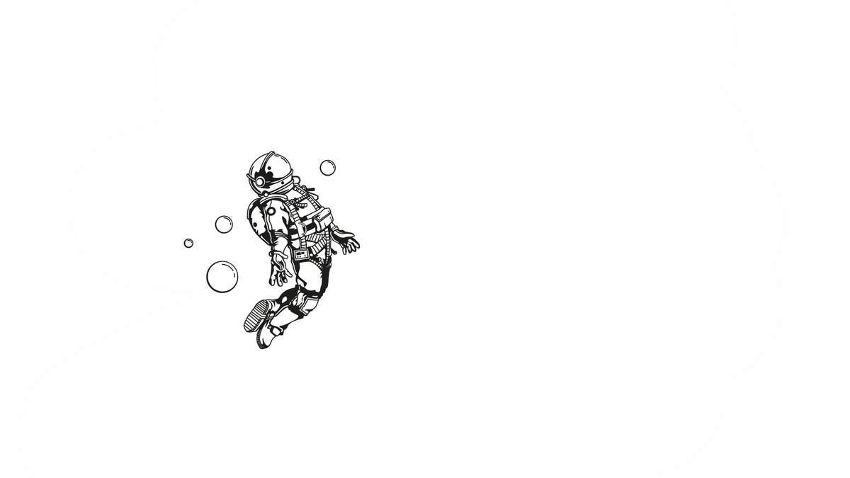 Drinking bottle Spaceman 0.6 liters