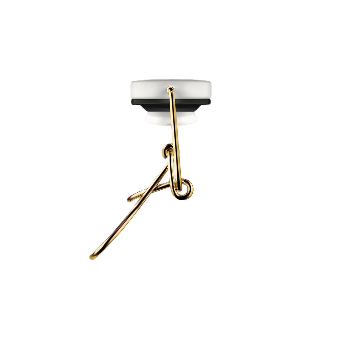 Swing top closure 0.6 liter gold