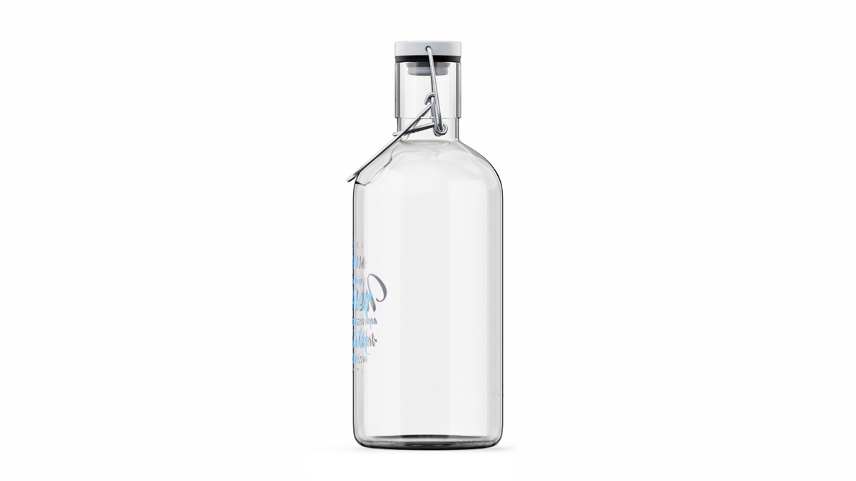 Drinking bottle Schwiizer water 1 liter